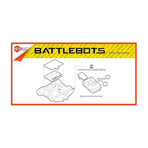  HEXBUG BattleBots Remote Control Tombstone