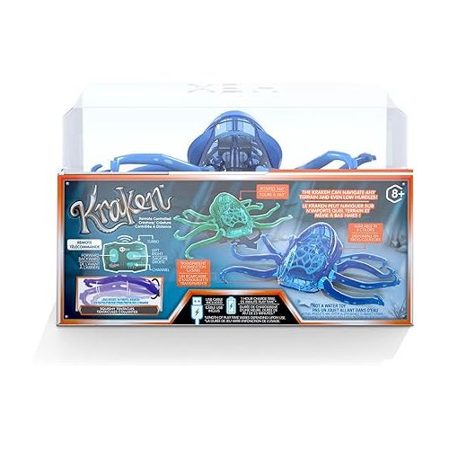  HEXBUG Kraken, Robotic Mythical Creature, Colors Vary