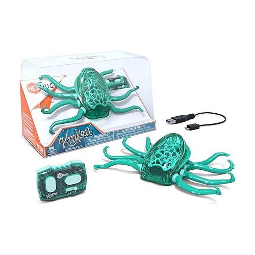  HEXBUG Kraken, Robotic Mythical Creature, Colors Vary