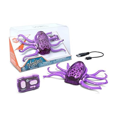  HEXBUG Kraken, Robotic Mythical Creature, Colors Vary