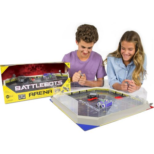  HEXBUG BattleBots Arena Witch Doctor & Tombstone - Battle Bot with Arena Game Board and Accessories - Remote Controlled Toy For Kids - Batteries Included With Hex Bug Robot Set