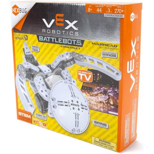  HEXBUG VEX Robotics Warhead Toys for Kids, Fun Battle Bot Hex Bugs Construction Kit War Head