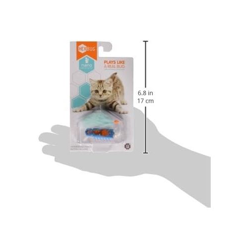  HEXBUG nano Robotic Cat Toy - Interactive Automated Cat Toy, Stimulate Hunting Instinct of Your Feline and Create Exercising Opportunities - Ships Assorted