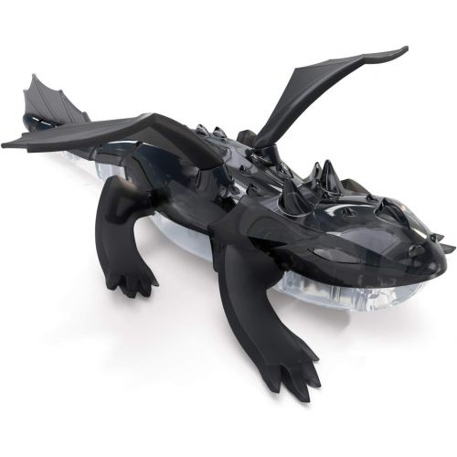  [아마존베스트]HEXBUG Remote Control Dragon - Rechargeable Toy for Kids - Adjustable Robotic Dinosaur Figure - Colors May Vary