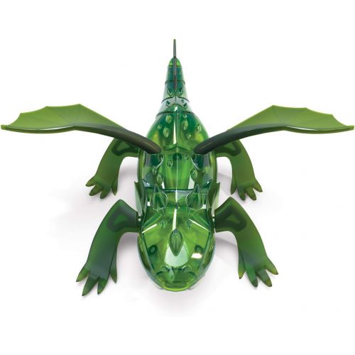  [아마존베스트]HEXBUG Remote Control Dragon - Rechargeable Toy for Kids - Adjustable Robotic Dinosaur Figure - Colors May Vary