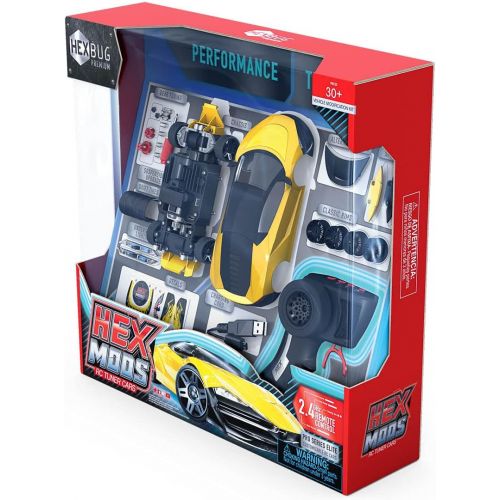  HEXBUG HEXMODS Pro Series Elite, Rechargeable RC Car, Buildable Scale Model for Kids and Adults, 2.4 Ghz Controller Included, Ages 14 and Up