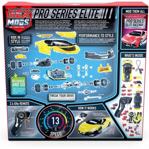  HEXBUG HEXMODS Pro Series Elite, Rechargeable RC Car, Buildable Scale Model for Kids and Adults, 2.4 Ghz Controller Included, Ages 14 and Up