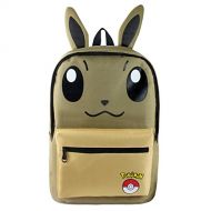 HEYFAIR Cute Pocket Monster Casual Backpack School College Bag Travel Daypack (Eevee)