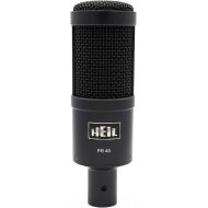 Heil PR 40 Dynamic Microphone for Streaming, Podcast, Recording, and Broadcast, XLR Microphone for Live Music, Wide Frequency Response, Smooth Sound, Superior Rear Noise Rejection and Durable - Black