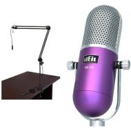 HEiL sound PR-77D Vintage Microphone (Broadcast Bundle, Purple)