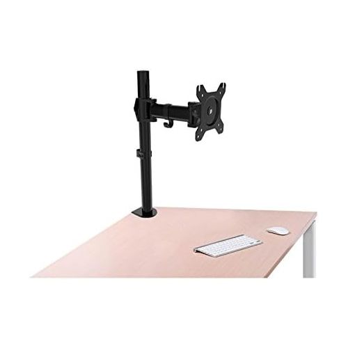  [아마존베스트]HFTEK HF27DB - Monitor TV Table Mount Holder Mounts for Screens from 13 to 34 Inches - VESA 75/100