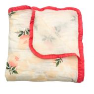 HGHG Bamboo Cotton Muslin Stroller Blanket - 4/6 Layers Muslin Cotton Blanket