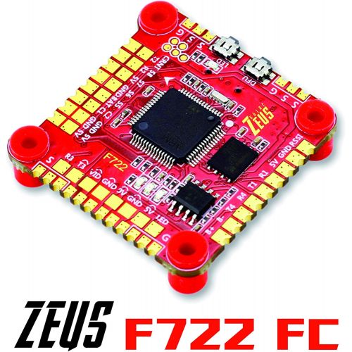  HGLRC Zeus F722 3S- 6S FC Flight Controller Built-in Barometer 16M Black Box for DJI FPV Racing Drone Hobby RC Quadcopters Multirotors