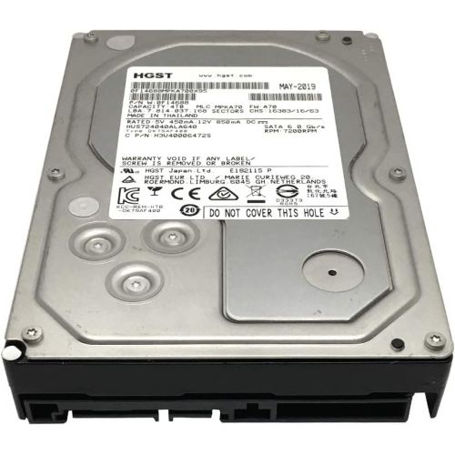  HGST Ultrastar 7K4000 HUS724040ALA640 (0F14688) 4TB 64MB 7200RPM SATA 6Gb/s 3.5in Internal Enterprise Hard Drive - 5 Year Warranty