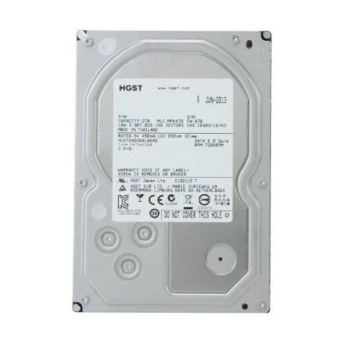  HGST 0F14690 Ultrastar 7K4000 HUS724020ALA640 2 TB 3.5 Internal Hard Drive - SATA - 7200 RPM - 64 MB Buffer Bare Drive (HGST0F14690)