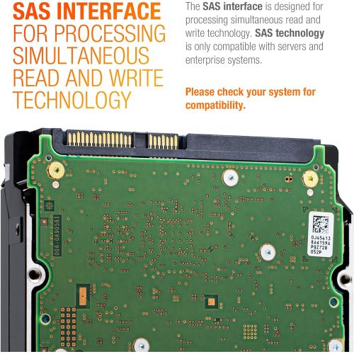  HGST, a Western Digital Company HGST Ultrastar DC HC520 HDD 12TB 7200 RPM SAS 12Gb/s Interface 3.5-Inch 512e ISE Helium Data Center Enterprise Internal Hard Disk Drive HUH721212AL5200 (0F29530)