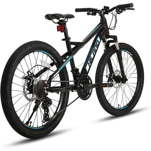  HH HILAND Hiland 26 Inch Mountain Bike Aluminum Frame 21 Speed MTB Bicycle with Suspension Fork