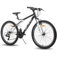 HH HILAND Hiland Mountain Bike for Woman, Shimano 21 Speed with Suspension Fork, 26 inch Mountain Bike Internal Cable for Youth/Women Womens Bike