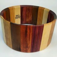 /HHGdrums 14x7 sampler pack exotic wood stave drum shell