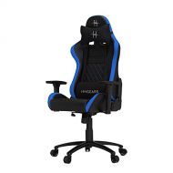 HHGears XL 500 Series PC Gaming Racing Chair Black and Blue with HeadrestLumbar Pillows
