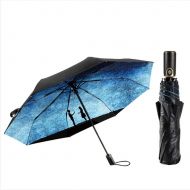 HHPDG Big Led Automatic Folding Umbrella Parasols Japanese Strong Windproof Super Wide Outdoor Blue Black Rain Umbrellas Women Men,A