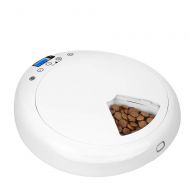 HHQHHQ Small pet Feeder, Automatic pet Feeder with ice Pack,for Cats Dogs Puppy, with Timer Programmable Voice Recorder and Portion Control