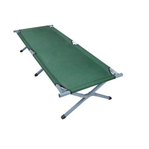  HHSW Portable Ultra-Light Folding Camping Crib for Outdoor Camping Hiking and Hunting Trips with Backpack (Military Green) - US delivery