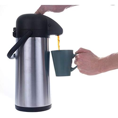  HI Airpot 3,0 L Pumpkanne Isolierkanne Thermo Kanne Kaffeekanne Camping Edelstahl