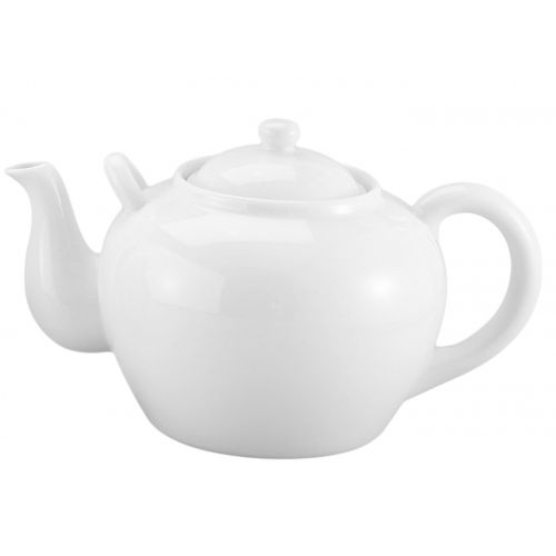  HIC Harold Import Co. Harold Import Co. NT-653W HIC Teapot, White, Fine White Porcelain, 12-Cup, 75-Ounce Capacity