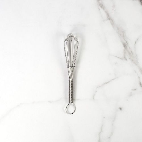  HIC Harold Import Co. Mrs. Anderson’s Baking Mini Whisk, 18/8 Stainless Steel, 6-Inches