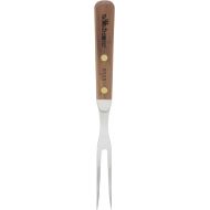 HIC Kitchen Dexter-Russell All-Purpose Fork, Stainless Steel with Walnut Handle, Made in the USA, 10-1/2