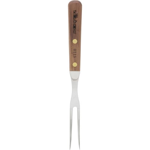  HIC Kitchen Dexter-Russell All-Purpose Fork, Stainless Steel with Walnut Handle, Made in the USA, 10-1/2