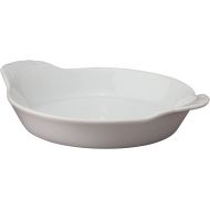 [아마존베스트]HIC Harold Import Co. 1 X 98030 Porcelain Round Au Gratin Dish, 5, 4 Oz 98030-HIC, 1 EA