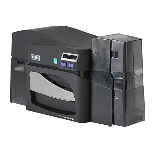  HID FARGO Fargo DTC4500e Dual Side ID Card Printer with Standard Lamination