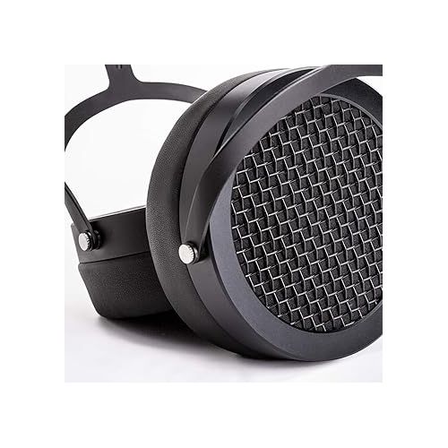  HIFIMAN SUNDARA Hi-Fi Headphone with 3.5mm Connectors, Planar Magnetic, Comfortable Fit with Updated Earpads-Black, 2020 Version