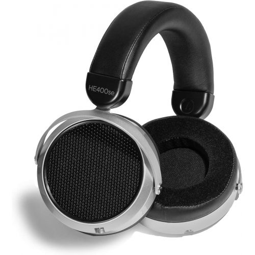  HIFIMAN HE400SE Stealth Magnets Version Over-Ear Open-Back Full-Size Planar Magnetic Wired Headphones for Audiophiles/Studio, Great-Sounding, Stereo, High Sensitivity, Comfortable,