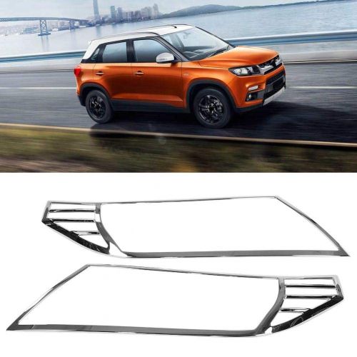  HIGH Acouto 2Pcs Auto Head Light Lamp Cover Trim Detector, Car Decoration Accessories for Vitara 2016-2018