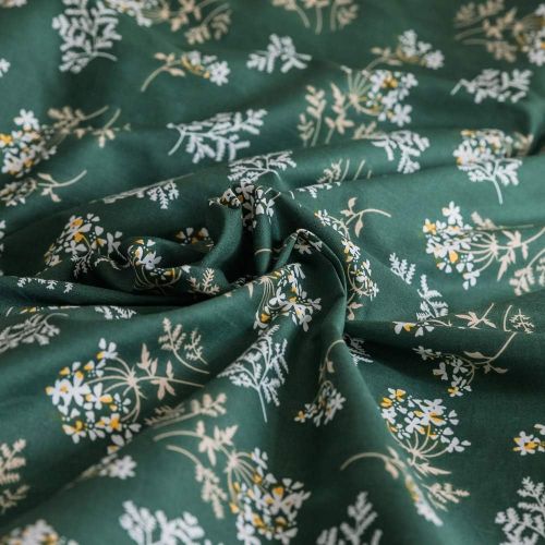  HIGHBUY Cotton Duvet Cover Queen Kids Floral Bedding Sets with Zipper Closure Reversible Blue White Leave Branches Print Comforter Cover 3 Piece Set Full for Teens Boys Girls Chris