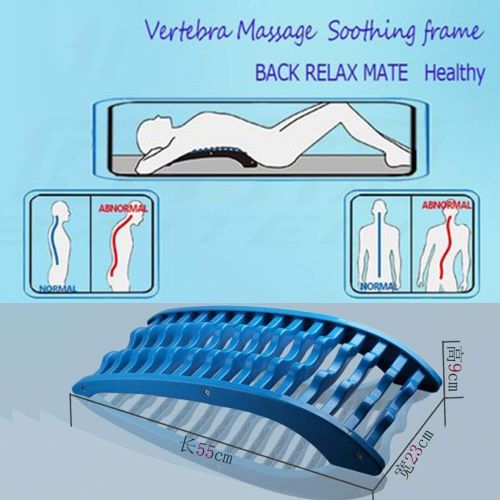  HIGHLYBEAUT-MSG Magic Stretcher Fitness Lumbar Support Stretch Equipment Back Massager Relaxation Mate Spinal...