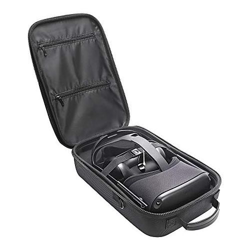  [아마존베스트]HIJIAO Hard Travel Case for Oculus Quest VR Gaming Headset and Controllers Accessories Waterproof Shockproof Carring case (Black)