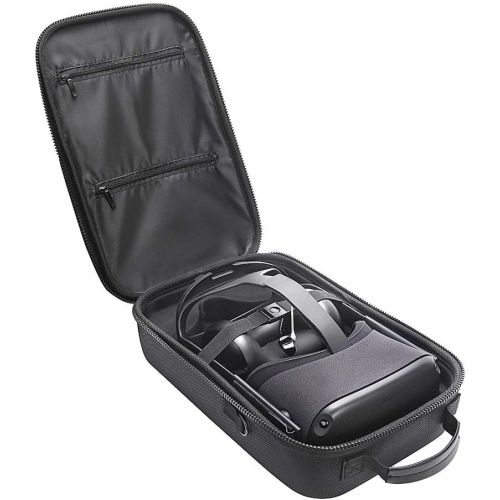  [아마존베스트]HIJIAO Hard Travel Case for Oculus Quest VR Gaming Headset and Controllers Accessories Waterproof Shockproof Carring case (Black)