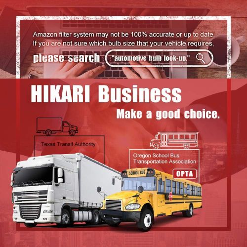  [아마존핫딜][아마존 핫딜] HIKARI LED Headlight Bulbs Conversion Kit-H7, 2019 New Gen of HIKARI, Adjustable Beam, 9600lm 6K Cool White