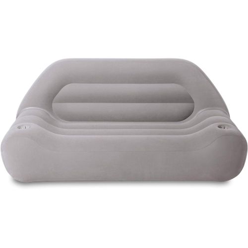  HIKENTURE Aromzen Inflatable Camping Sofa, 75 x 37 x 34