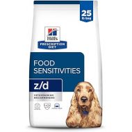 Hill's Prescription Diet z/d Skin/Food Sensitivities Dry Dog Food, Veterinary Diet, 25 lb. Bag
