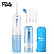 HIMALY Cordless Water Flosser Oral Irrigator - Portable Rechargeable Professional Dental Water...