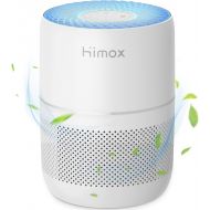 HIMOX Air Purifier for Home Large Room H13 HEPA Filter Viruses and Bacteria Smoke Allergies in Bedroom Eliminate 99.99% Mold Odors Pet Dander Pollen Dust 500 to 1000 sq.ft Quiet 20