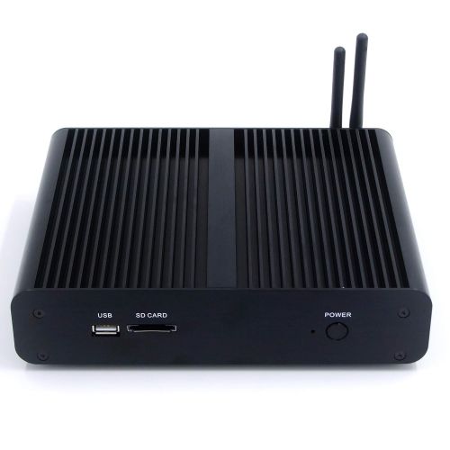  HISTTON Fanless Core i7 Mini PC Desktop PC with Intel Core i7 6500U 2.5Ghz 300M WiFi High Configuration and Fast Speed, Zero Noise Suitable for Home, Office,Game Computer (16GB RAM