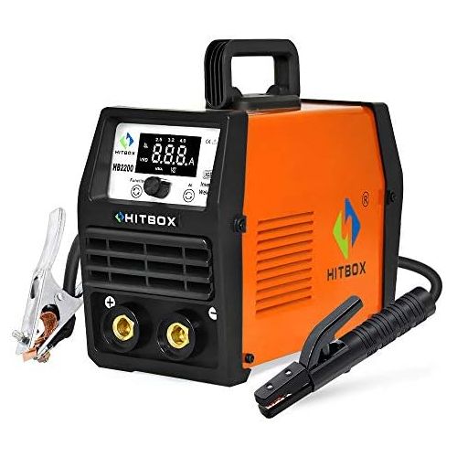  HITBOX ARC Welder ARC160A Stick Welding Machine Digital Inverter Welder 220V DC Lift TIG Portable Welding Machine