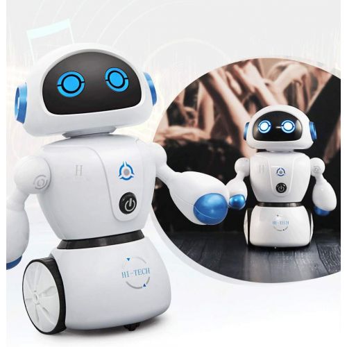  [아마존베스트]Hi-Tech Wireless Interactive Robot Toy Robot for Boys, Girls, Kids, Children (Blue)