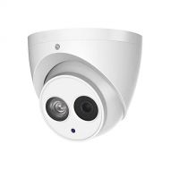 HITOSINO 4MP Outdoor PoE IP Camera IPC-HDW4433C-A 3.6mm, Dome Security Camera with Audio, Built-in Mic, IR 164ft Night Vision, Smart H.265+ WDR, IVS, ONVIF, IP67, International Version